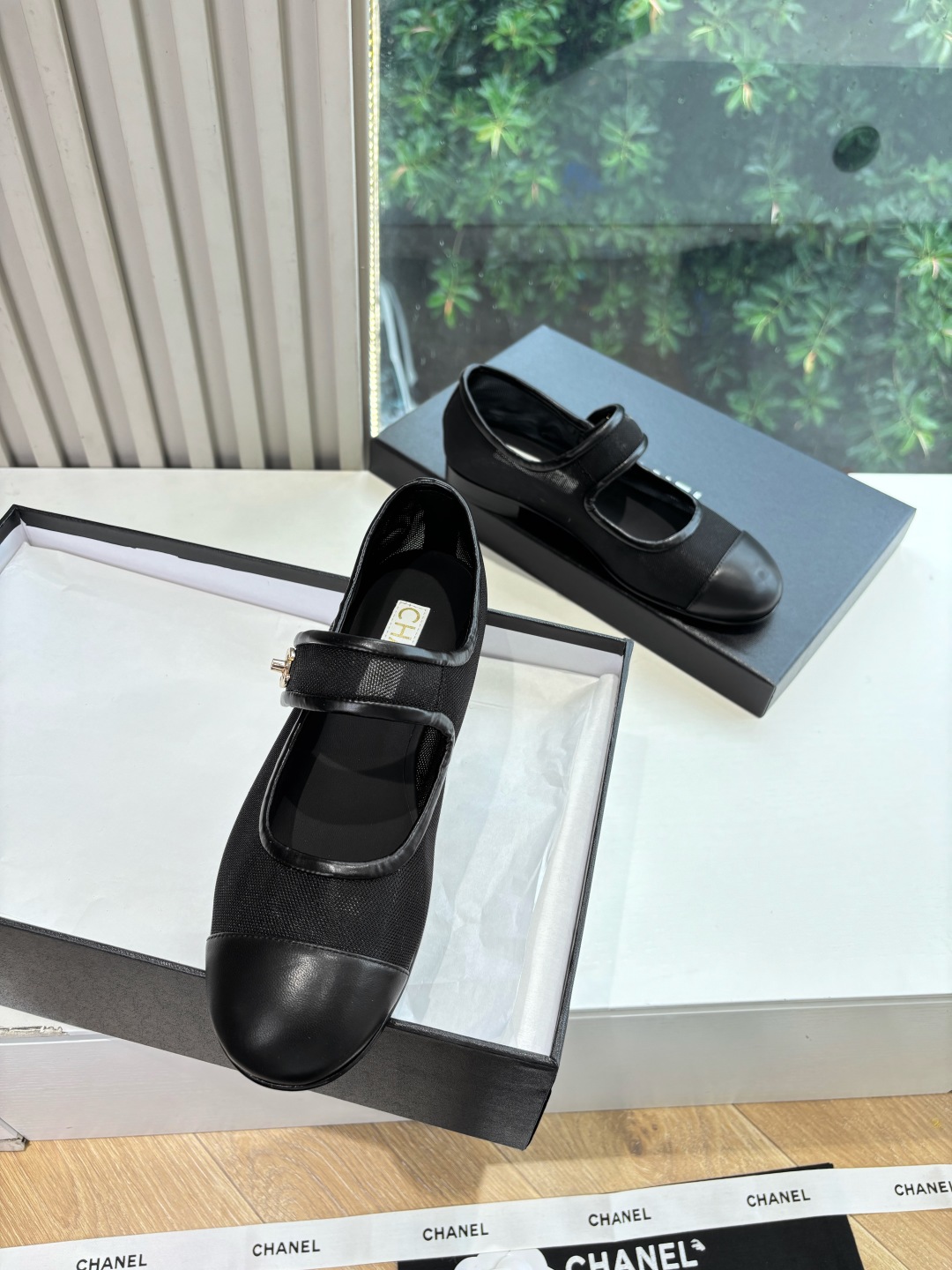 Chanel 샤넬  메리제인 샌들 플랫 슈즈 신발