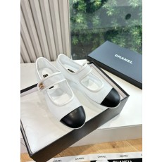 Chanel 샤넬  메리제인 샌들 플랫 슈즈 신발