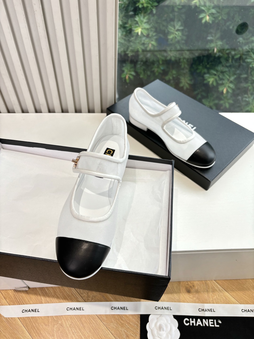 Chanel 샤넬  메리제인 샌들 플랫 슈즈 신발