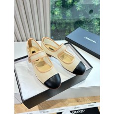 Chanel 샤넬  메리제인 샌들 플랫 슈즈 신발