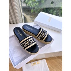 Dior CD 디올 자수 슬리퍼 샌들 신발