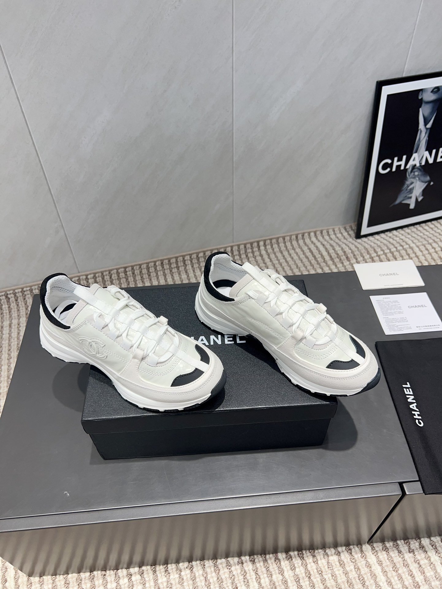 Chanel 샤넬 레트로 스니커즈 신발