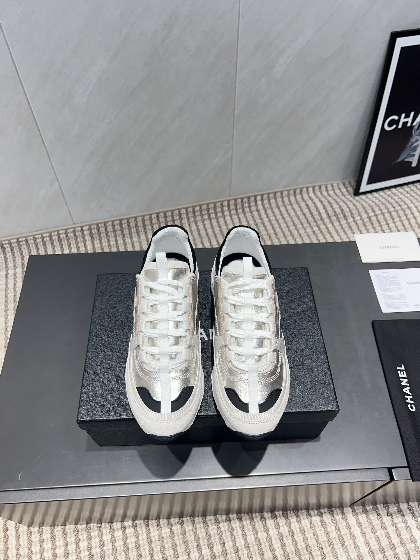 Chanel 샤넬 레트로 스니커즈 신발