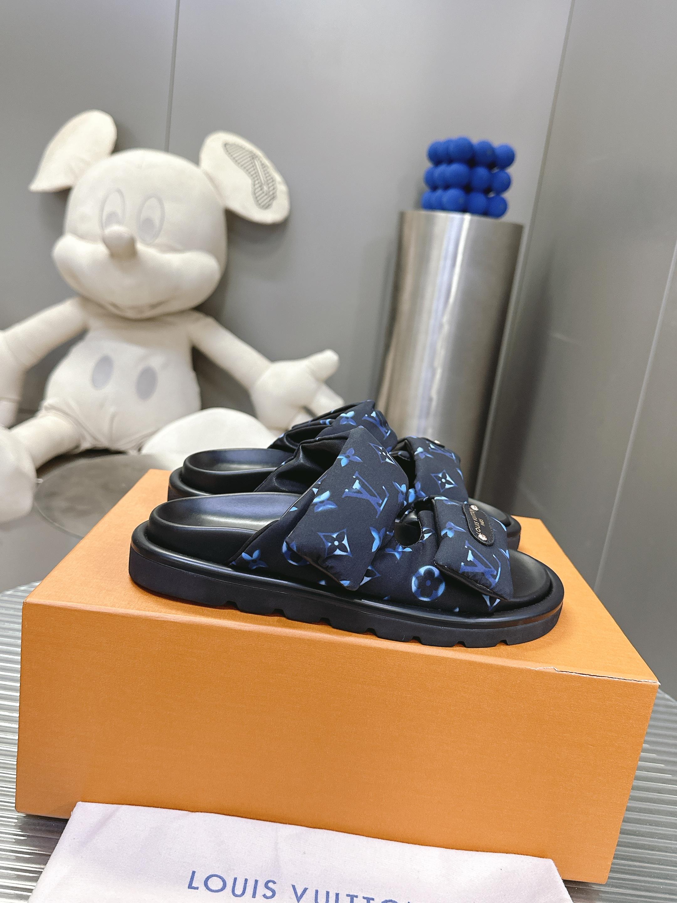LV 루이비통 커플용 슬리퍼 샌들 신발