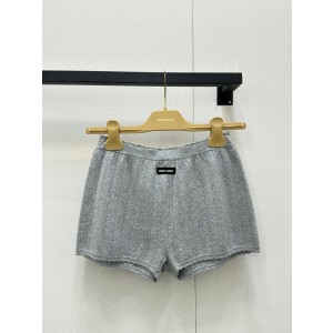 miumiu 미우미우 로고 스트링 숏 팬츠 반바지 의류