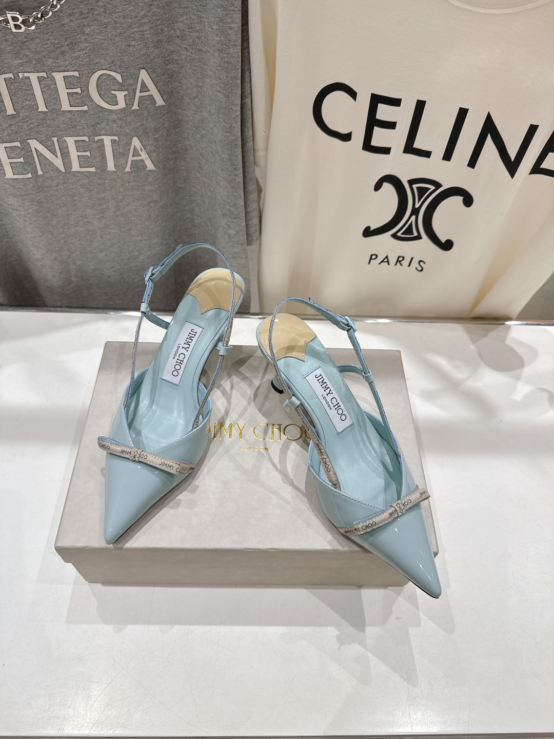 JIMMY CHOO 지미추 하이힐 샌들 신발