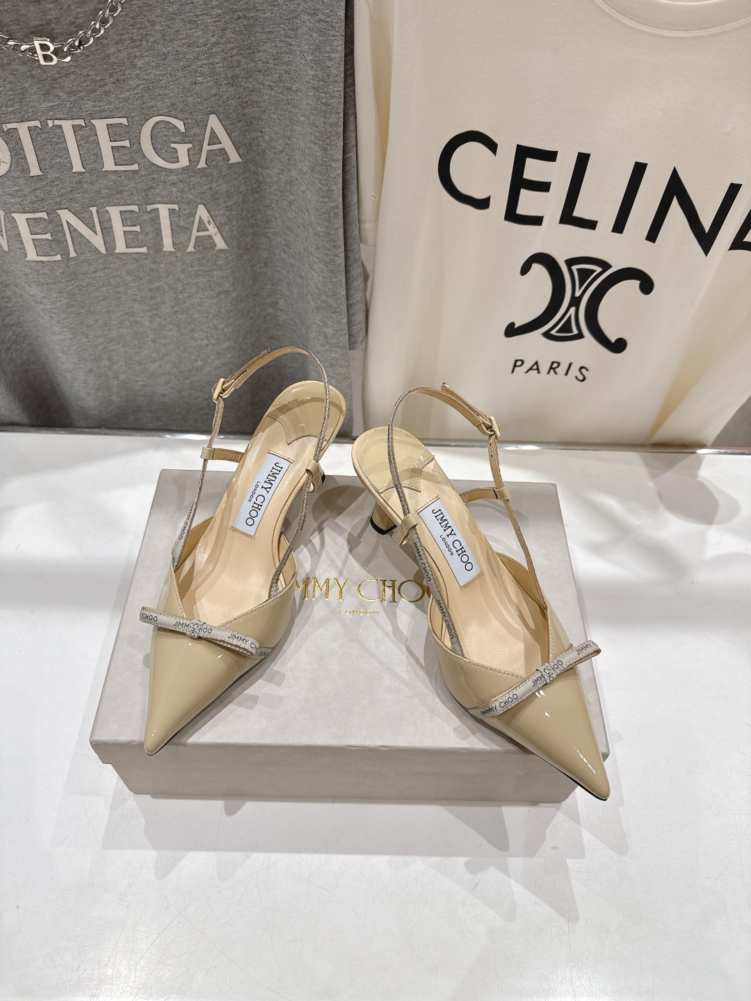 JIMMY CHOO 지미추 하이힐 샌들 신발