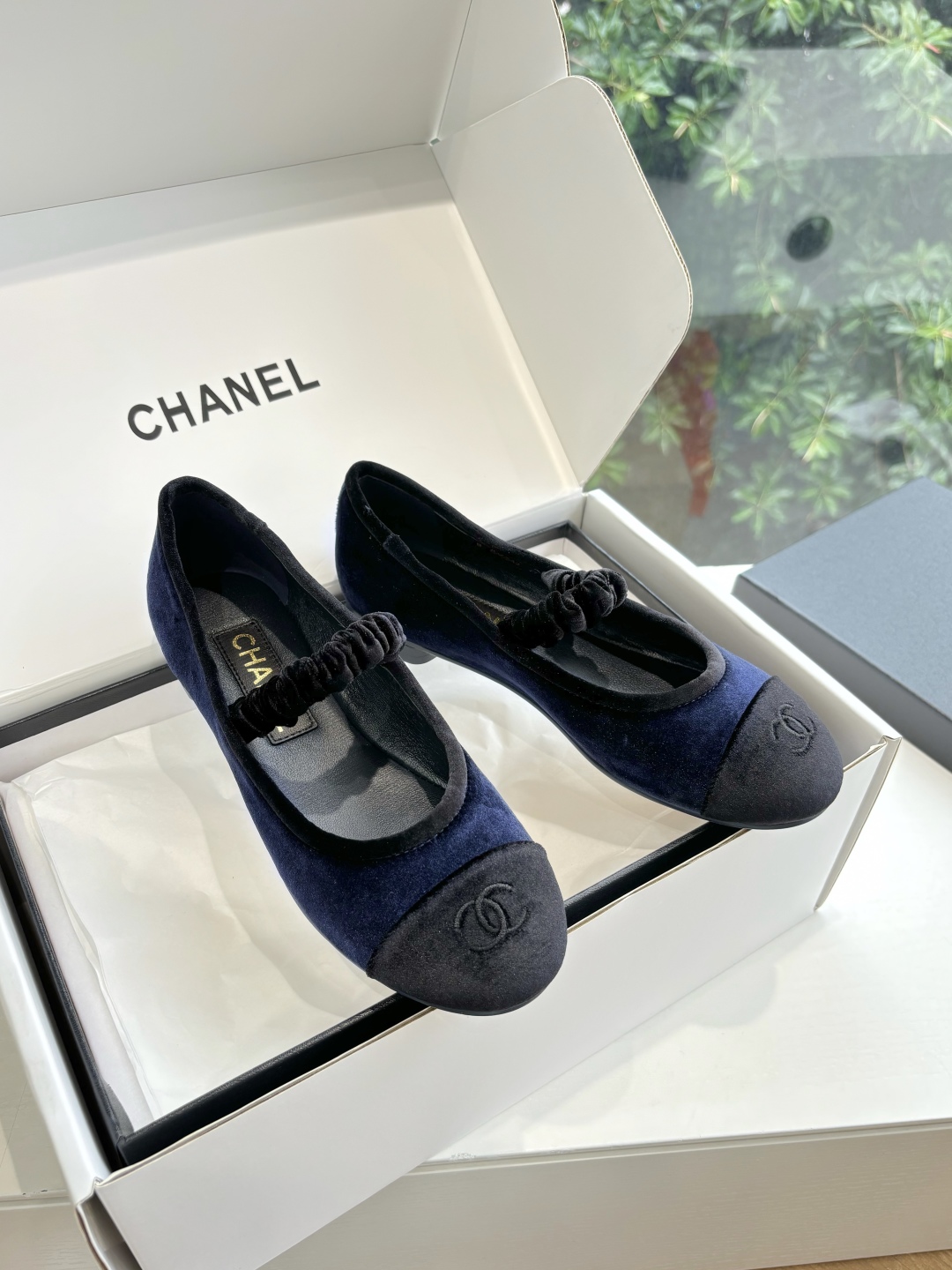 Chanel 샤넬 25a 메리제인 플랫 슈즈 신발