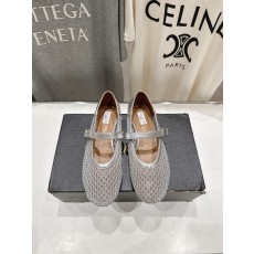 ALAIA 알라이아 메쉬 발레리나 플랫 슈즈 신발