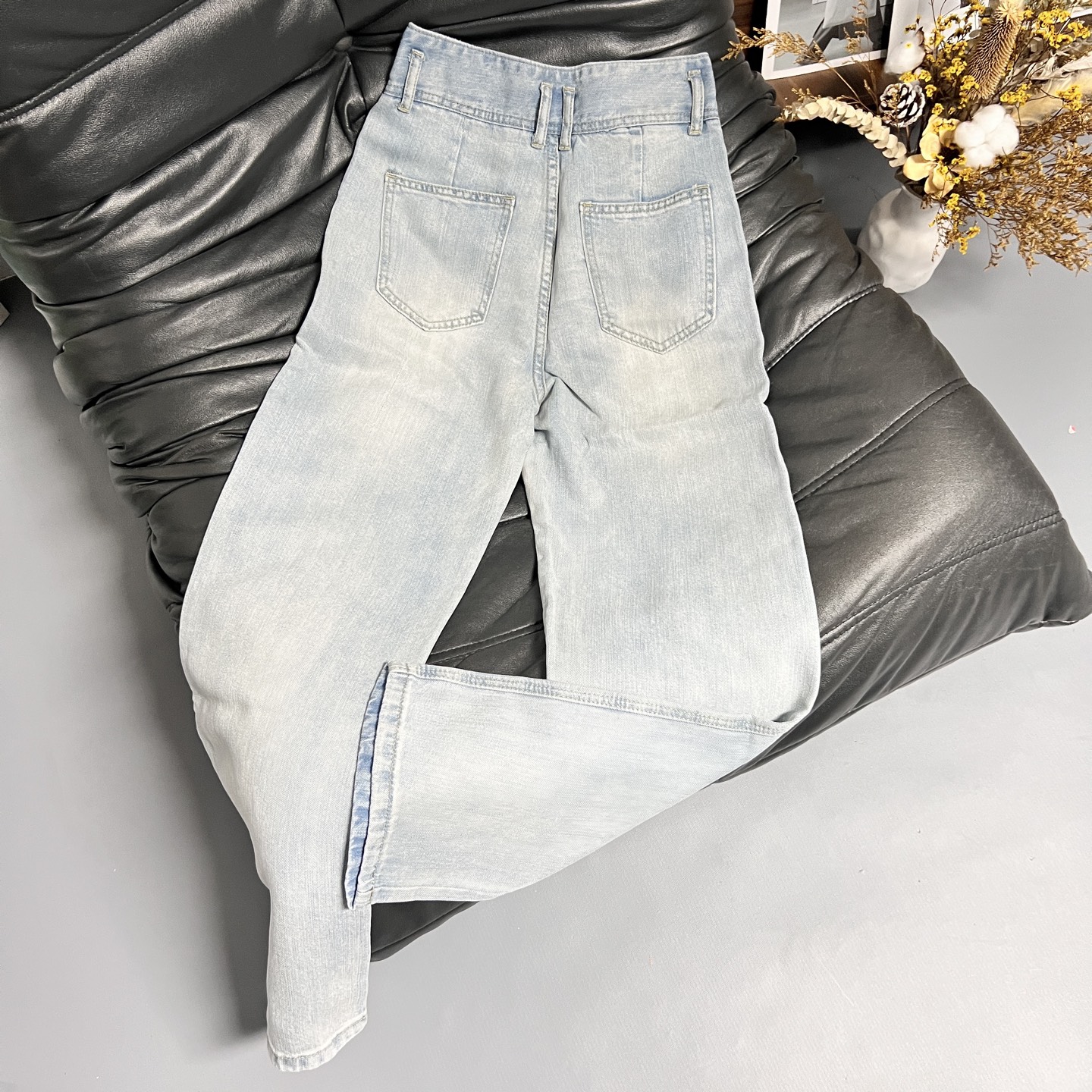 Chanel 데님 팬츠 청바지 의류