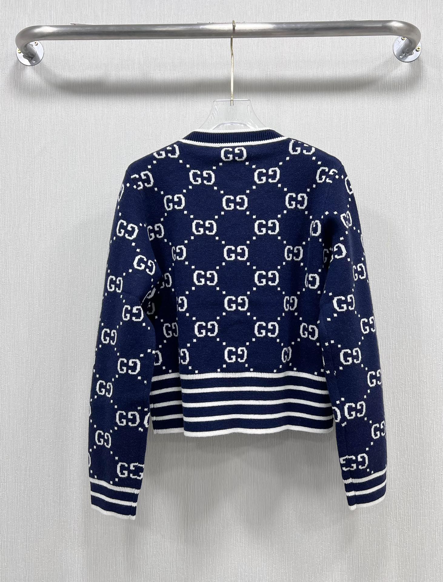 Gucci 구찌 더블 G 배색 니트 가디건 의류