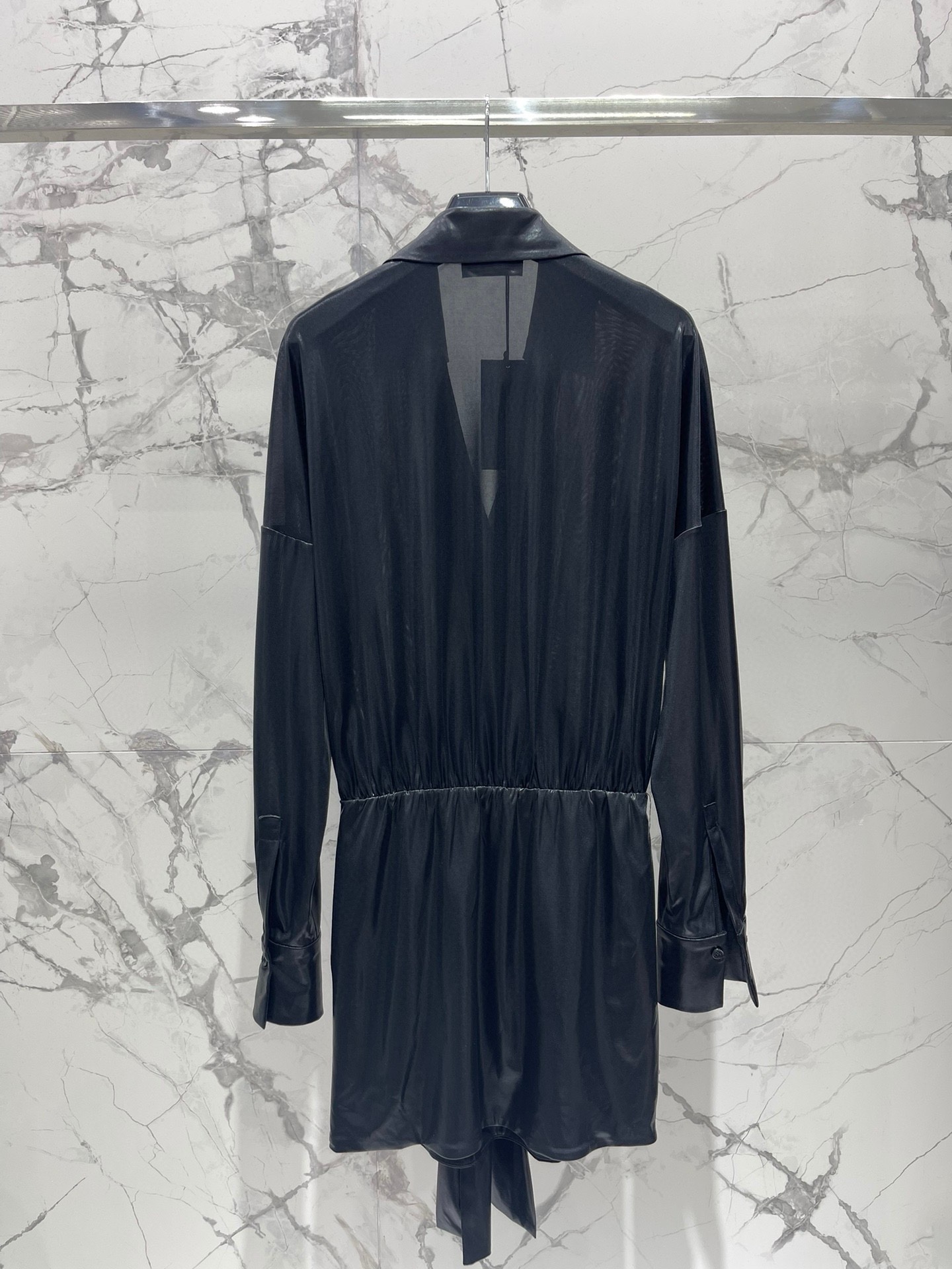 YSL 생로랑 글리터 셔츠형 드레스 원피스 의류