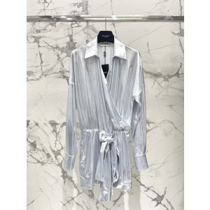 YSL 생로랑 글리터 셔츠형 드레스 원피스 의류