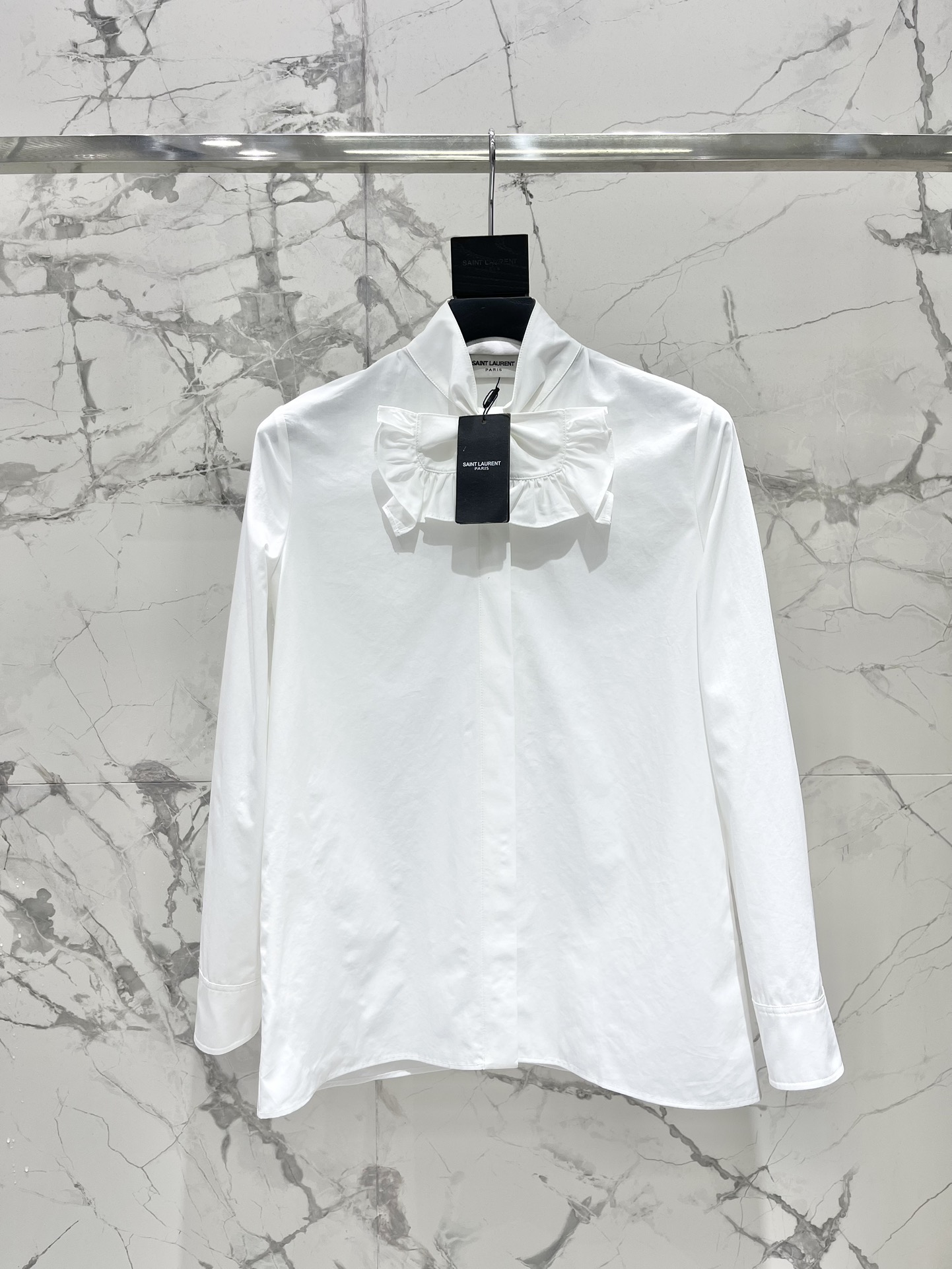 YSL 생로랑 리본 셔츠 블라우스 의류