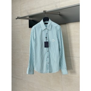 LV 루이비통 스트라이프 코튼 버튼업 셔츠 의류