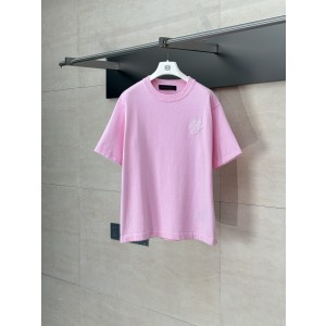 LV 루이비통 오색 핀 디테일 니트 반팔 티셔츠 의류