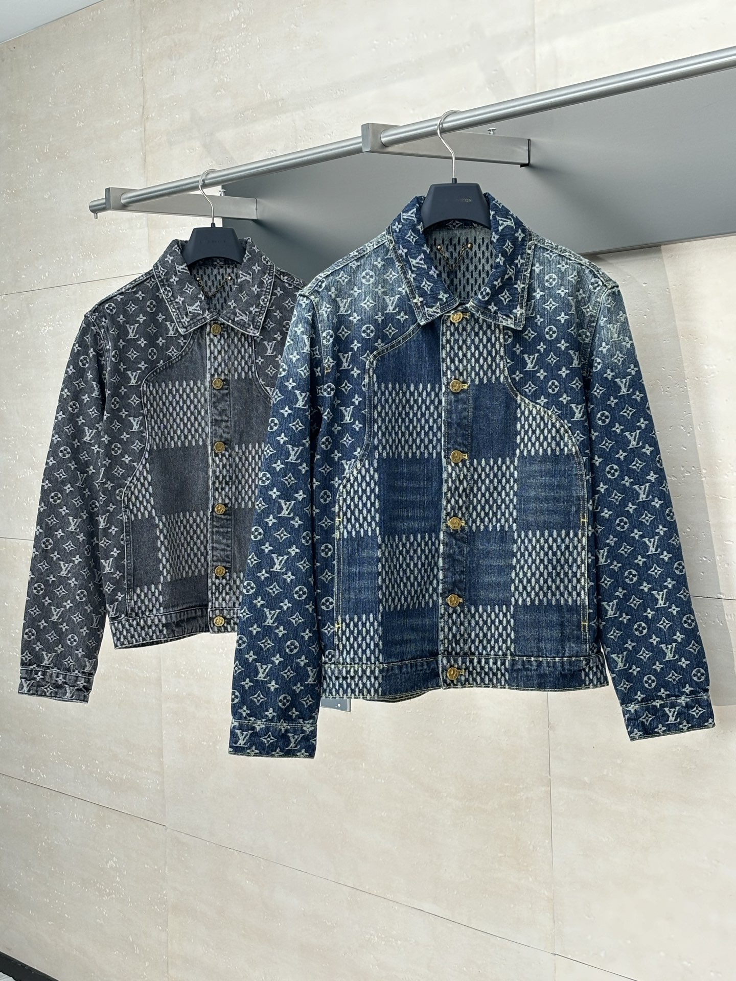Louis Vuitton x Nigo LV 루이비통 콜라보 자카드 데님 자켓 의류