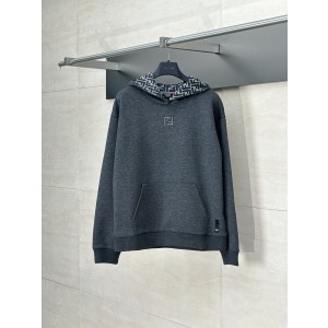 Fendi 펜디 FF 자수 후드 맨투맨 티셔츠 의류