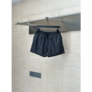 Fendi 펜디 FF 로고 나일론 스윔 쇼츠 5부 팬츠 반바지 의류