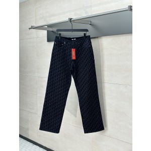 Dior CD 디올 로고 데님 팬츠 바지 의류