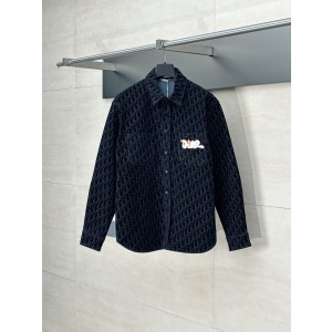 Dior 디올 뱀의 해 한정판 자수 다크 패턴 셔츠 자켓 의류