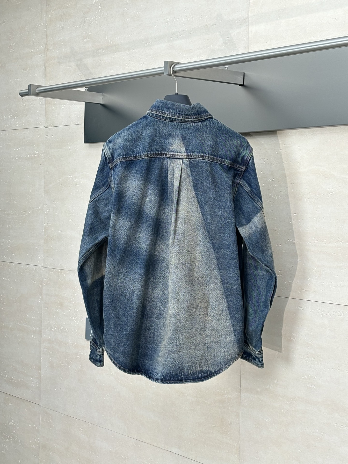 LV 루이비통 워싱 데님 자켓 셔츠 의류