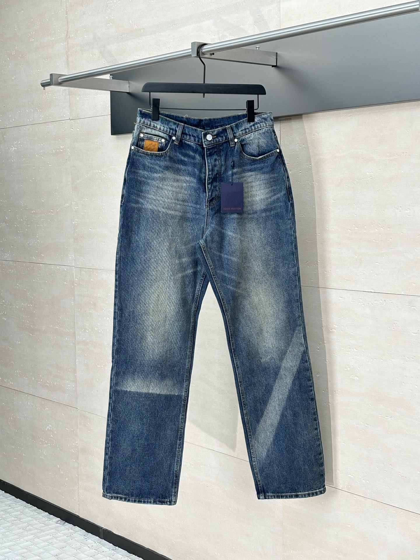 LV 루이비통 워싱 데님 팬츠 바지 의류