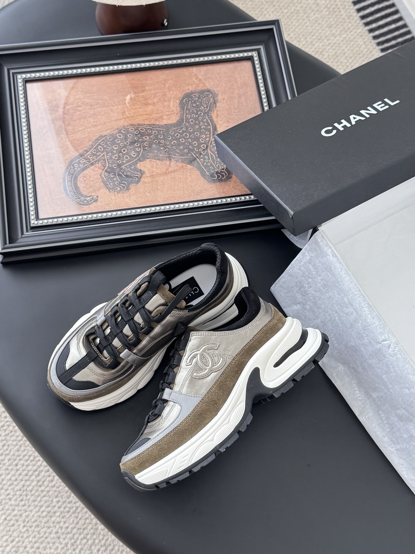 Chanel 25C 샤넬 스포츠 캐주얼 스니커즈 운동화 신발