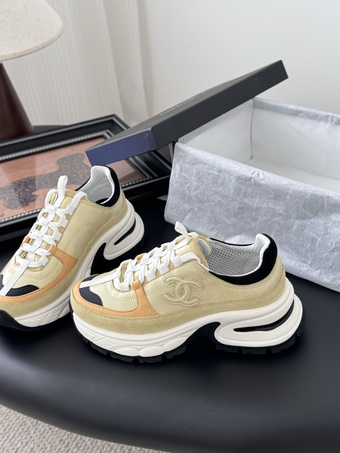 Chanel 25C 샤넬 스포츠 캐주얼 스니커즈 운동화 신발