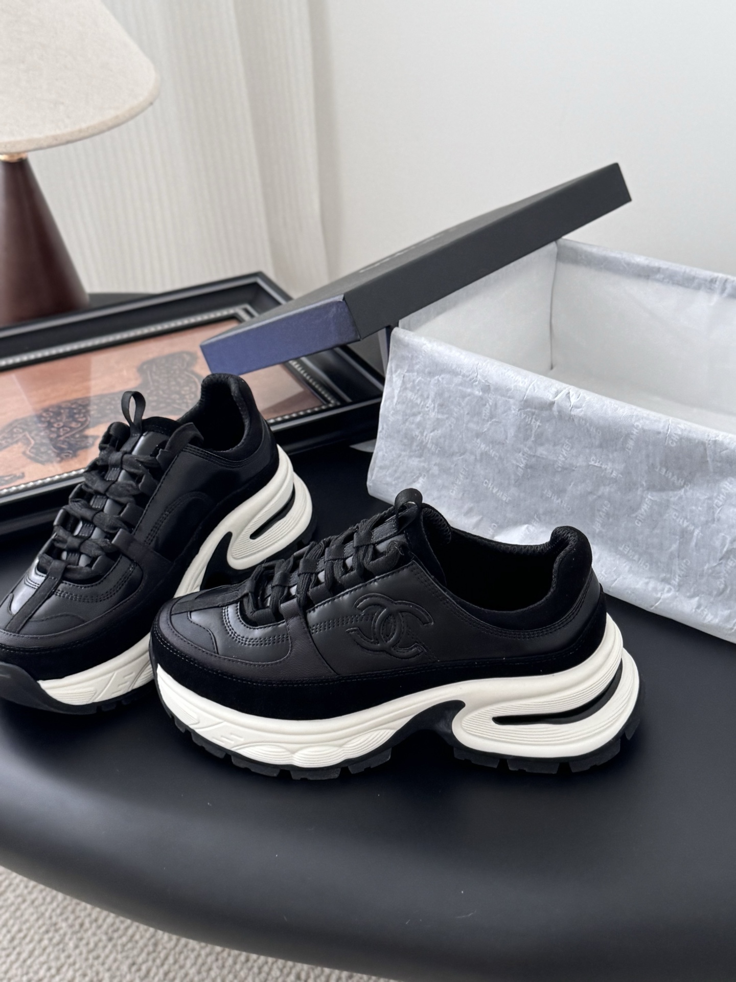 Chanel 25C 샤넬 스포츠 캐주얼 스니커즈 운동화 신발