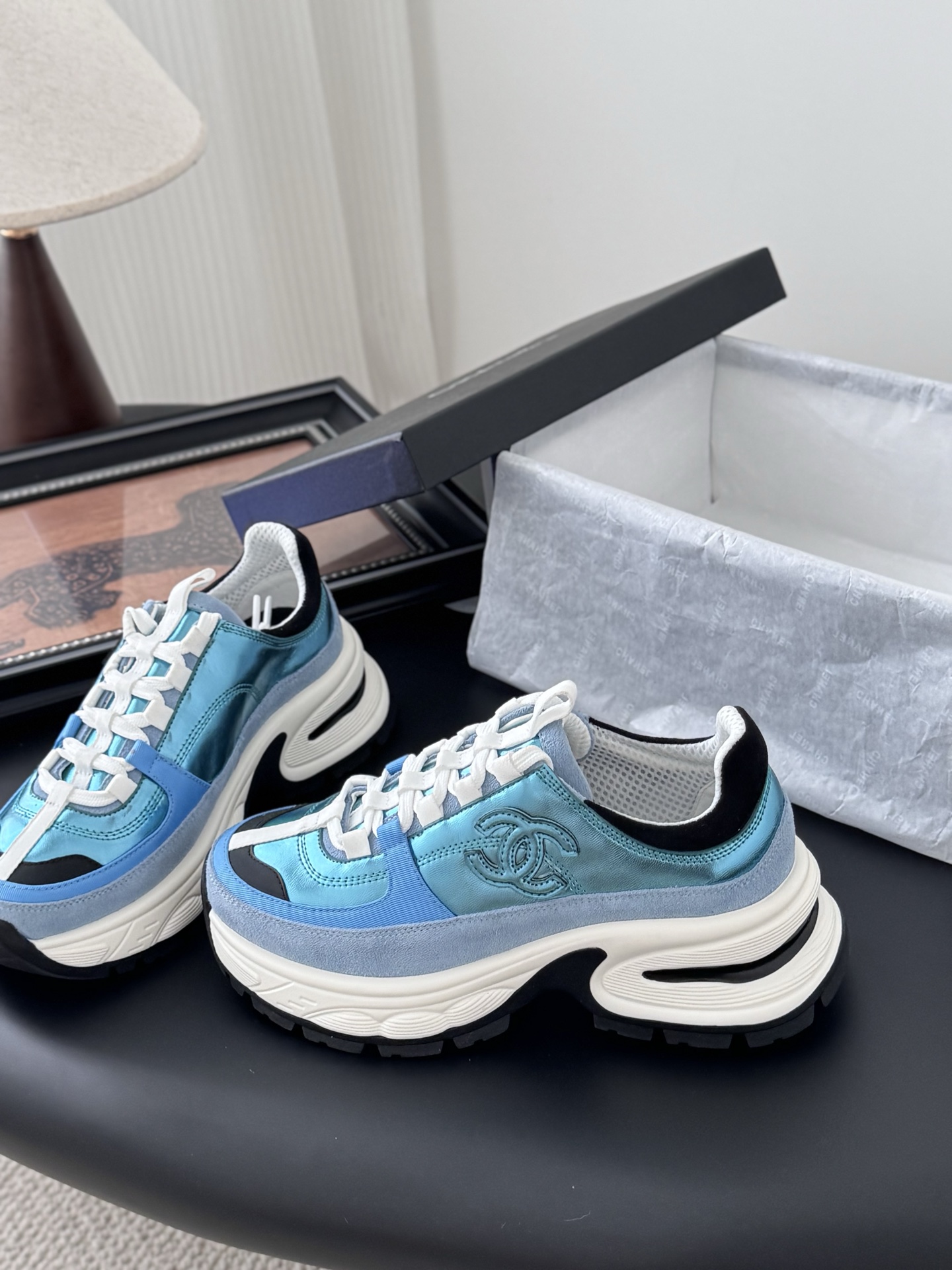 Chanel 25C 샤넬 스포츠 캐주얼 스니커즈 운동화 신발