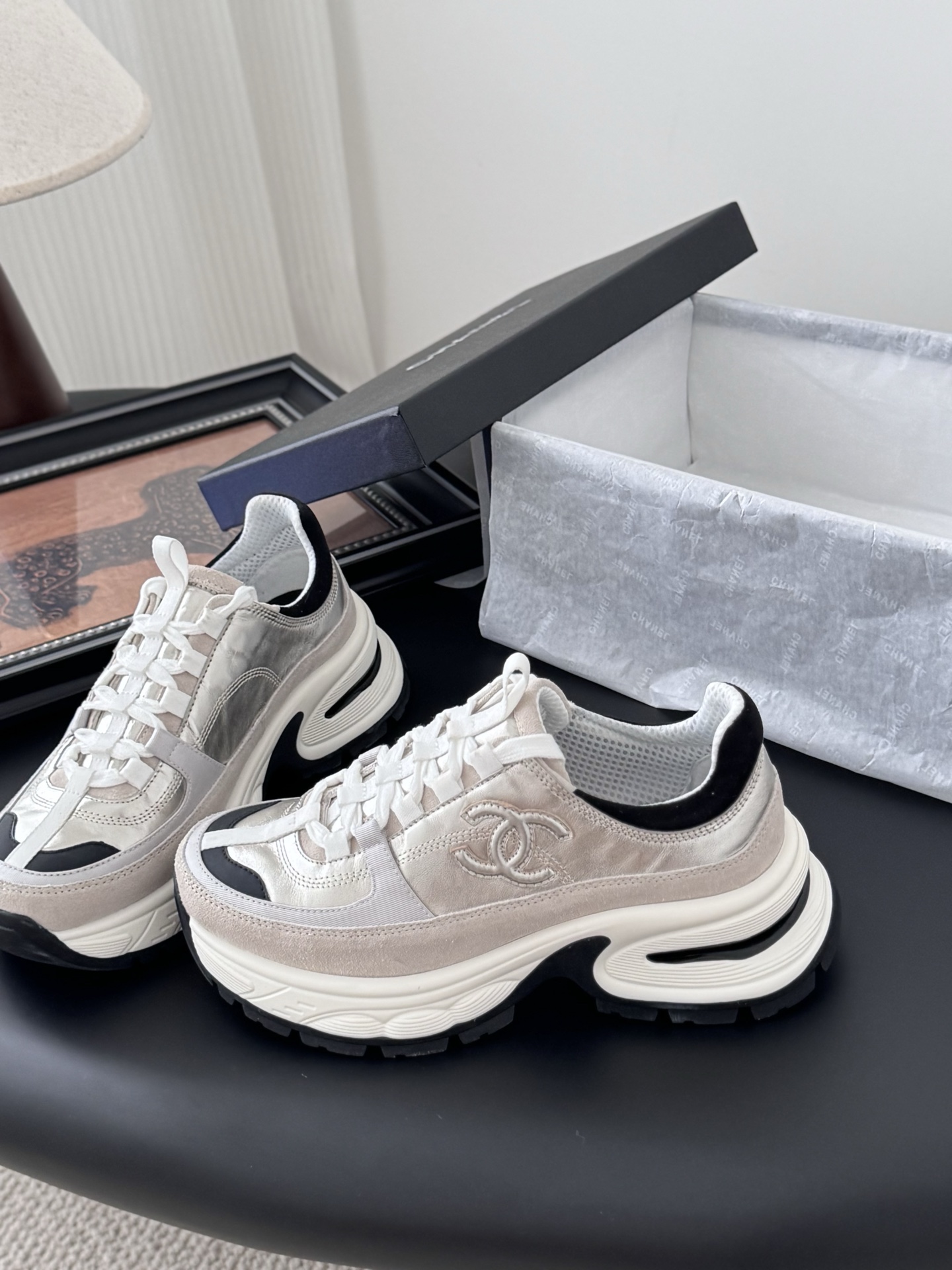 Chanel 25C 샤넬 스포츠 캐주얼 스니커즈 운동화 신발