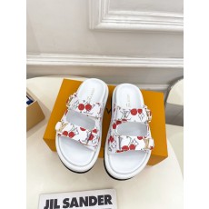 LV 루이비통 더블 스트랩 벨크로 슬리퍼 샌들 신발