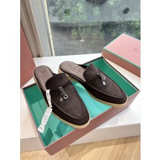 Loro Piana 로로피아나 가죽 뮬 로퍼 신발