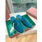 Loro Piana 로로피아나 가죽 뮬 로퍼 신발