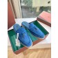 Loro Piana 로로피아나 가죽 뮬 로퍼 신발