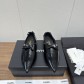 CHANEL 샤넬 리본 포인트 메리제인 플랫 슈즈 신발