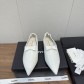 CHANEL 샤넬 리본 포인트 메리제인 플랫 슈즈 신발