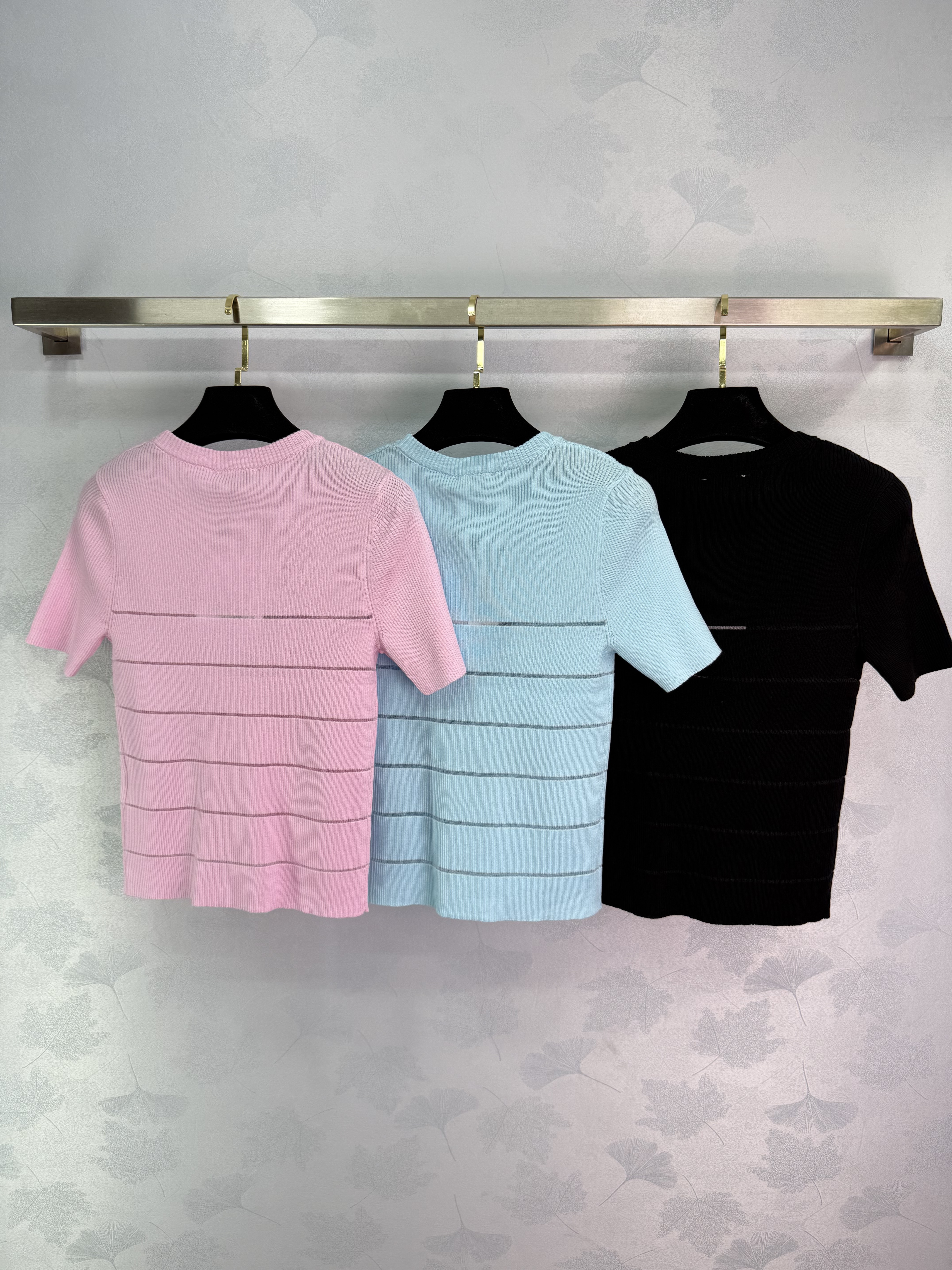 Chanel 샤넬 니트 반팔 상의 티셔츠 의류