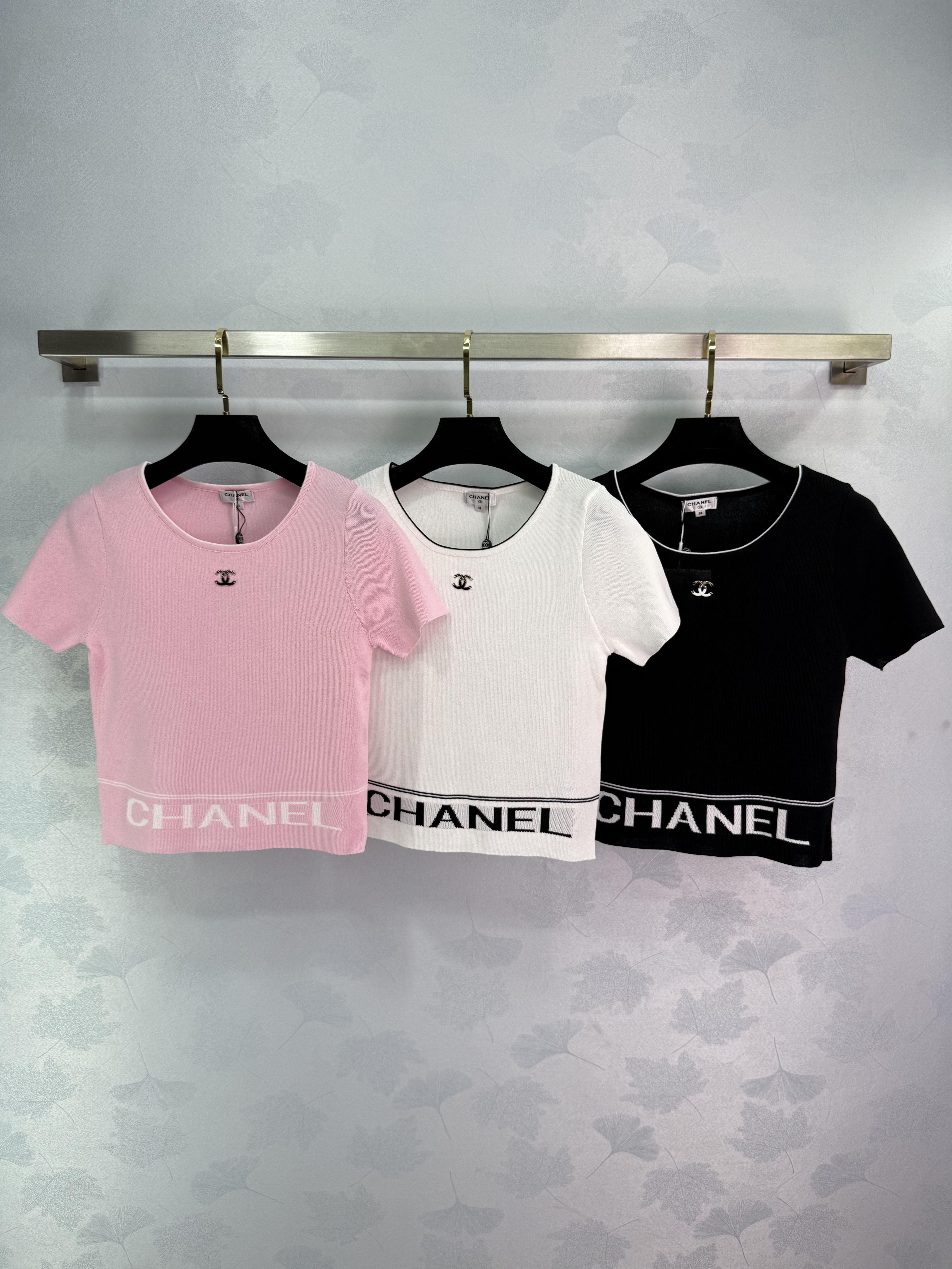 Chanel 샤넬 니트 반팔 상의 티셔츠 의류