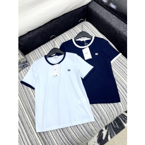 Celine 셀린느 크루넥 자수 반팔 티셔츠 의류