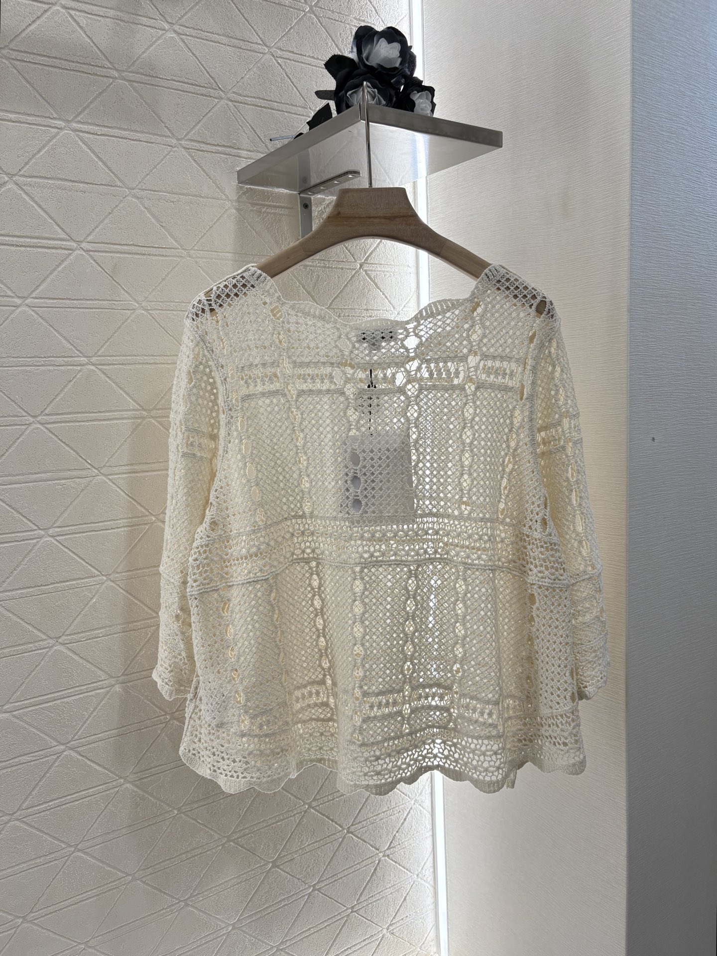 Chanel 샤넬 자수 시스루 니트 풀오버 의류