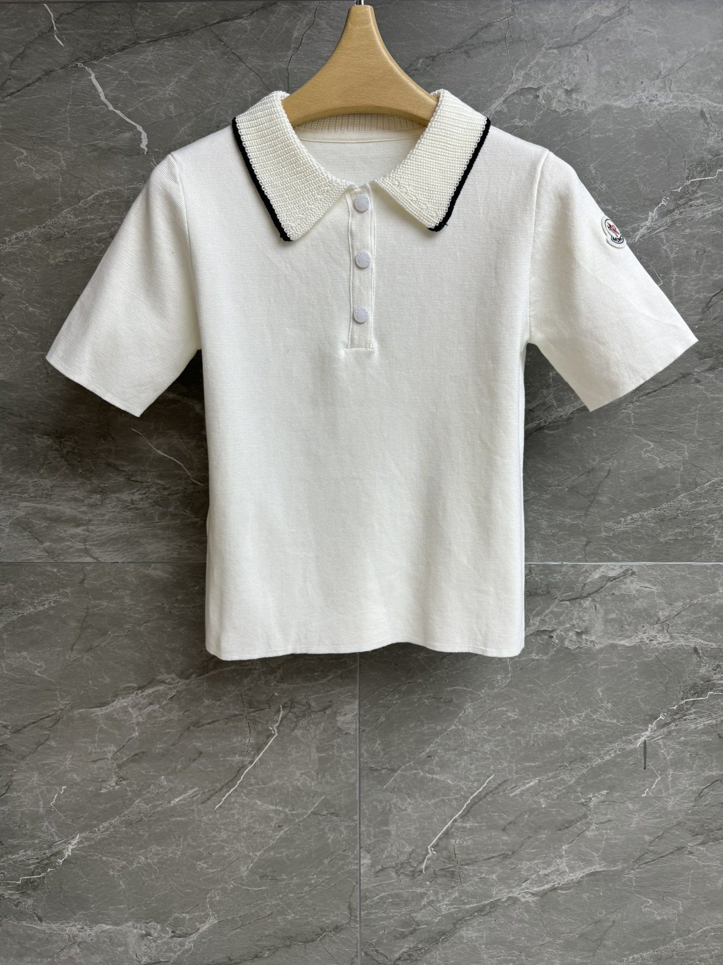 Moncler 몽클레어 폴러 카라 반팔 티셔츠 의류