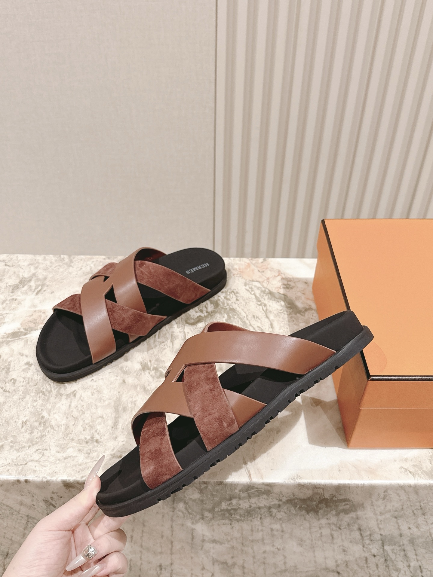 Hermes 에르메스 커플 샌들 슬리퍼 신발