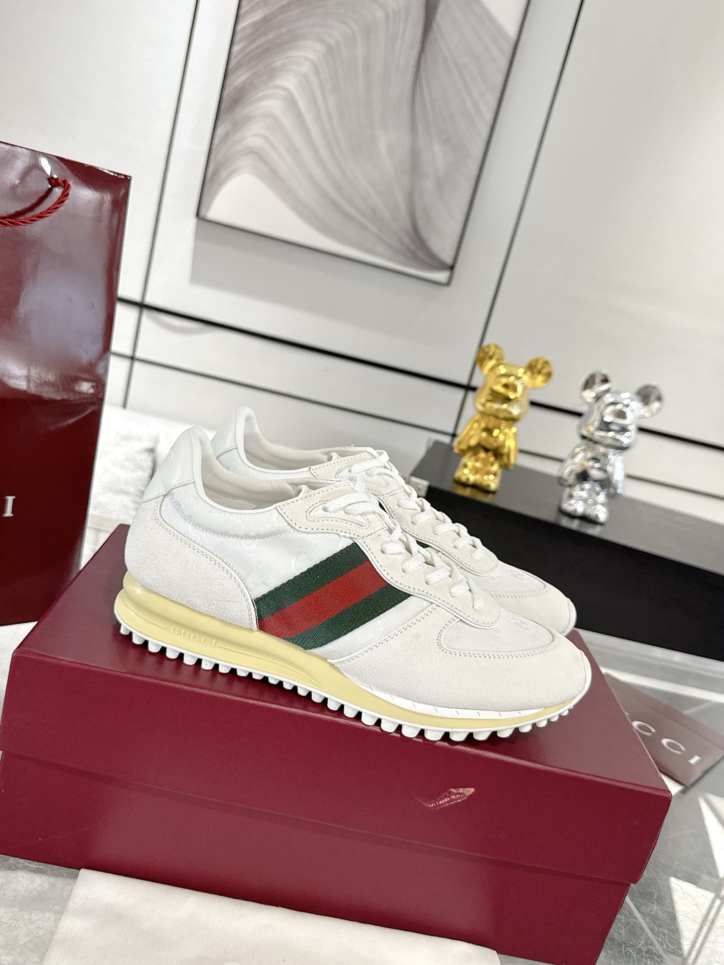 Gucci Re-Motion 구찌 남성 스니커즈 신발