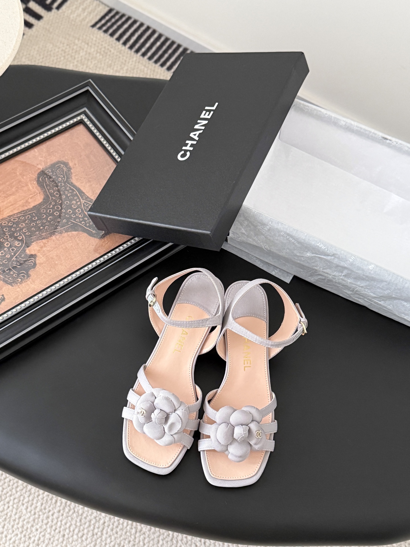 Chanel 샤넬 카멜리아(동백꽃) 샌들 시리즈 신발