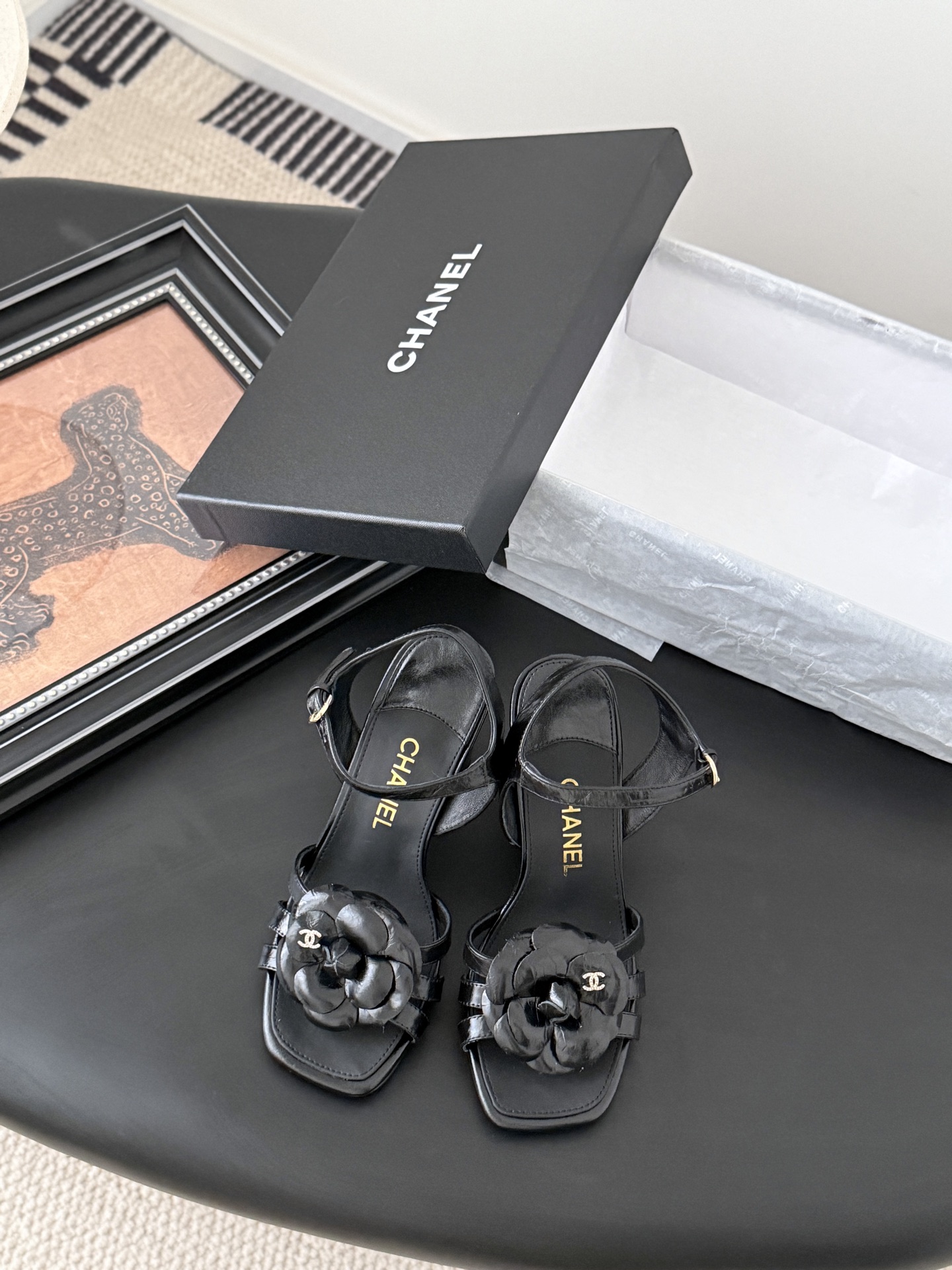 Chanel 샤넬 카멜리아(동백꽃) 샌들 시리즈 신발