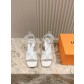 LV 루이비통 메리제인 슈즈 굽 샌들 신발