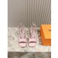 LV 루이비통 메리제인 슈즈 굽 샌들 신발