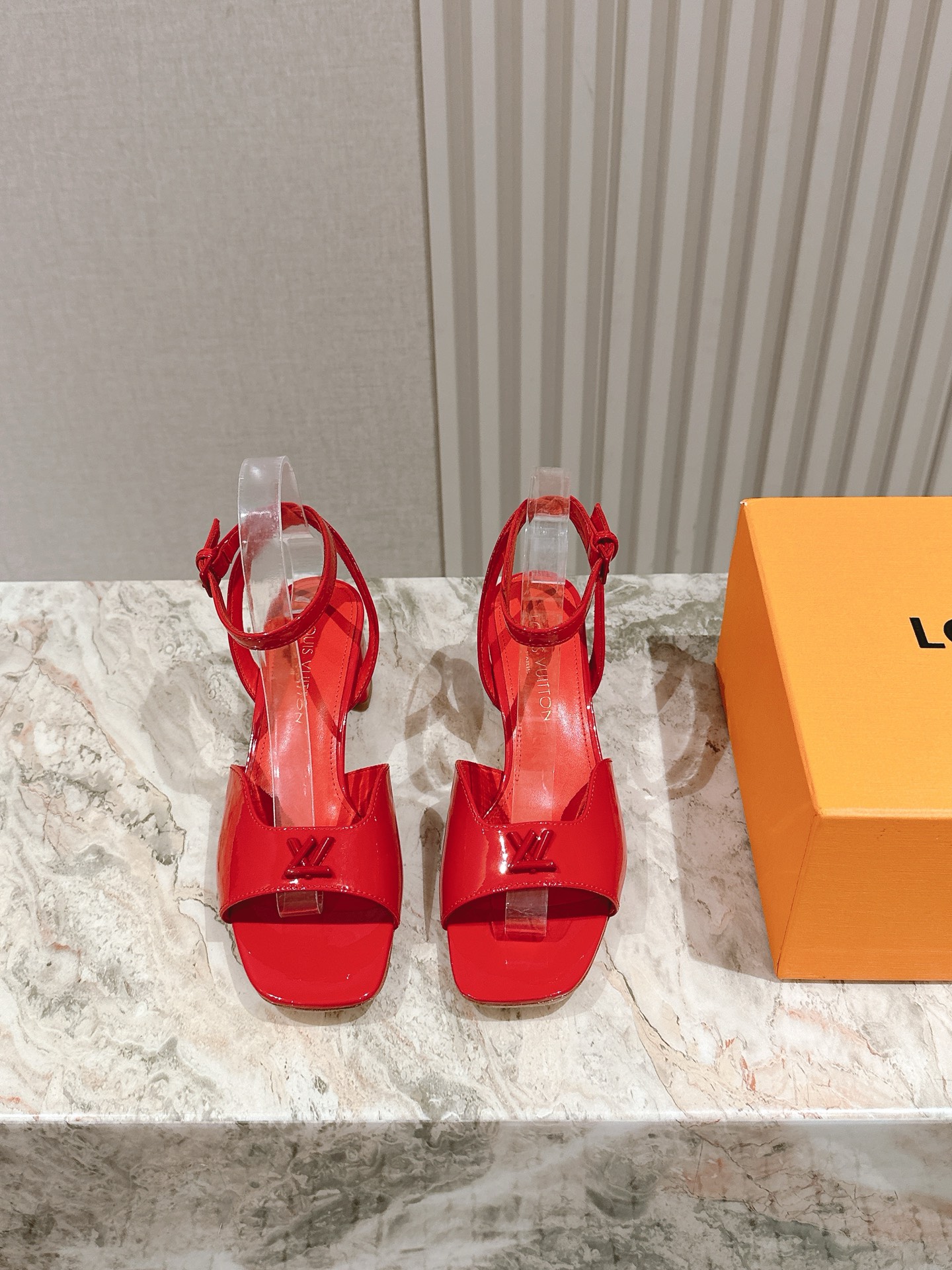 LV 루이비통 메리제인 슈즈 굽 샌들 신발